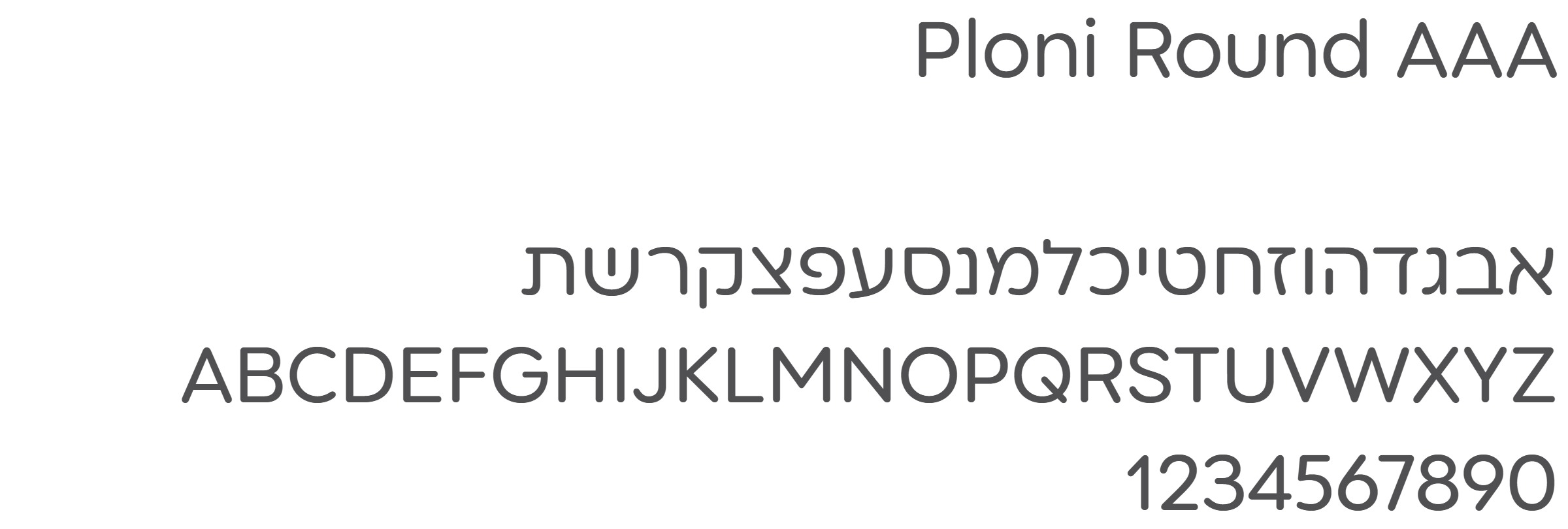 פרויקט מעגלי קסם: הפונט של הלוגו